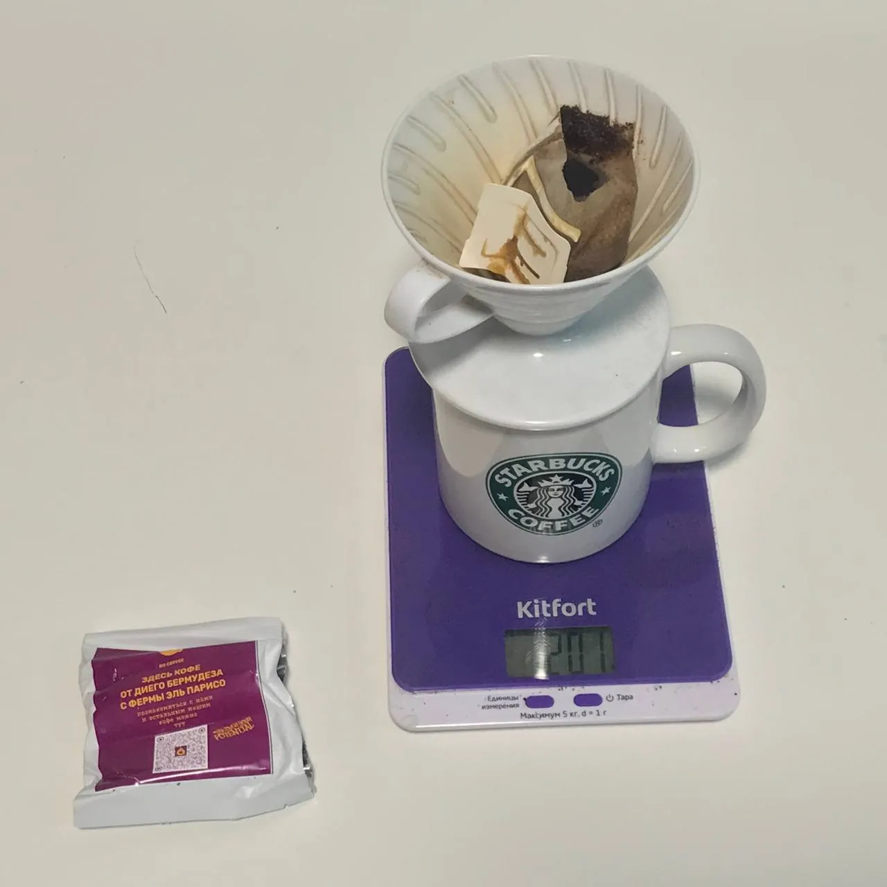 Дрип Колумбия Диего Бермудез от QQCoffee