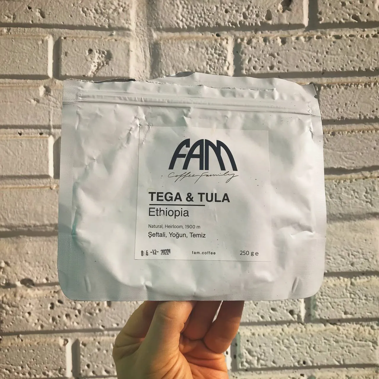 ☕️ Эфиопия Тега и Тула (фильтр) от Fam Coffee Family🇹🇷