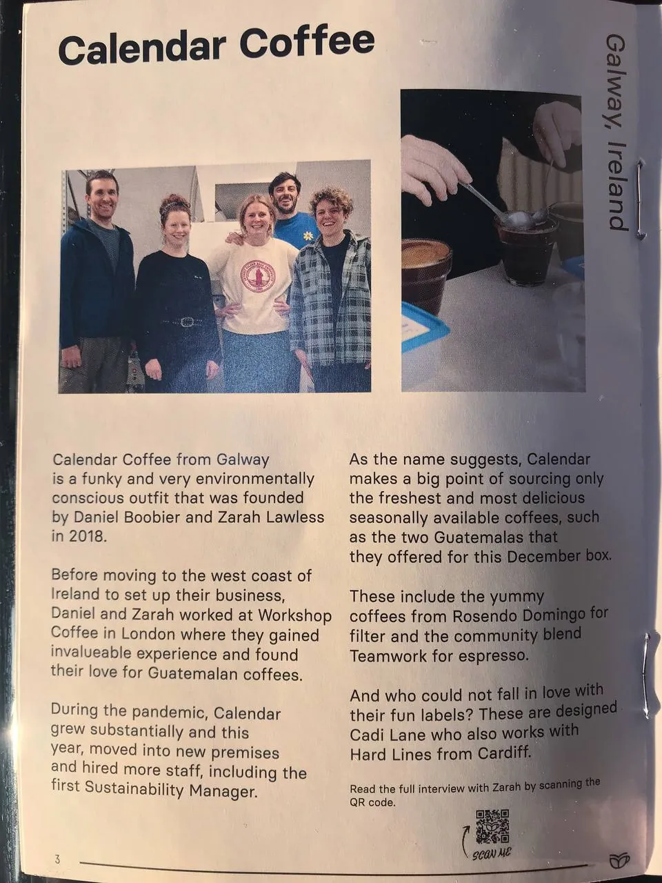 Гватемала Росендо Доминго (фильтр) от Calendar Coffee🇮🇪