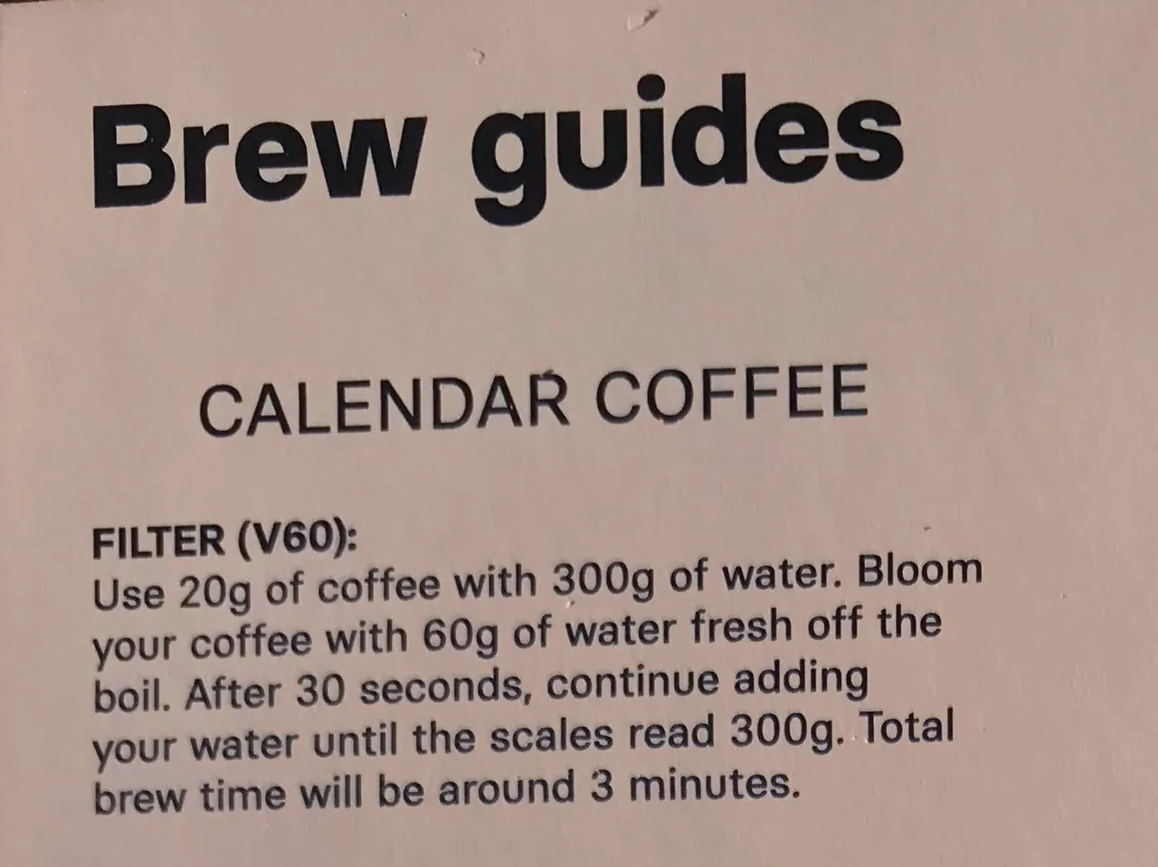 Гватемала Росендо Доминго (фильтр) от Calendar Coffee🇮🇪
