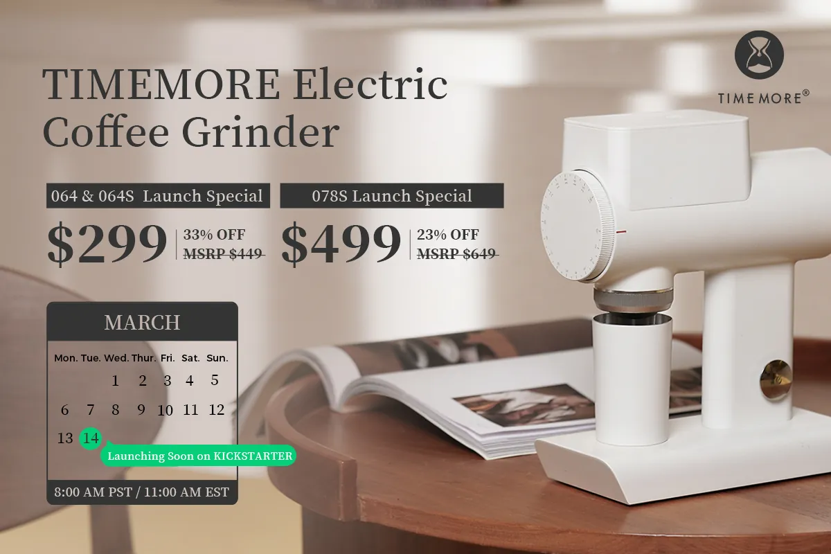 📰 Кофемолка Timemore Sculptor