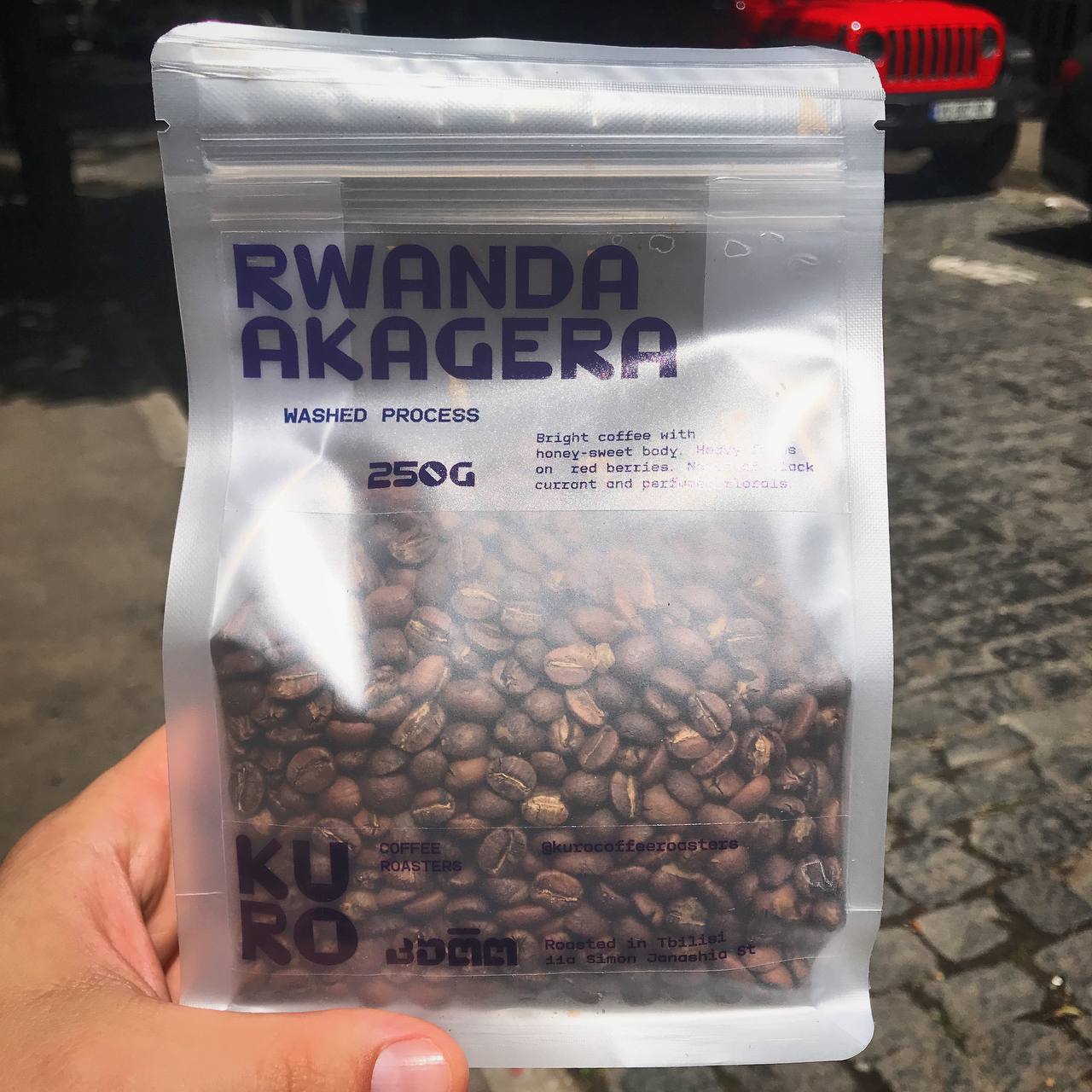 Руанда Акагера (фильтр) от Kuro Coffee Roasters🇬🇪